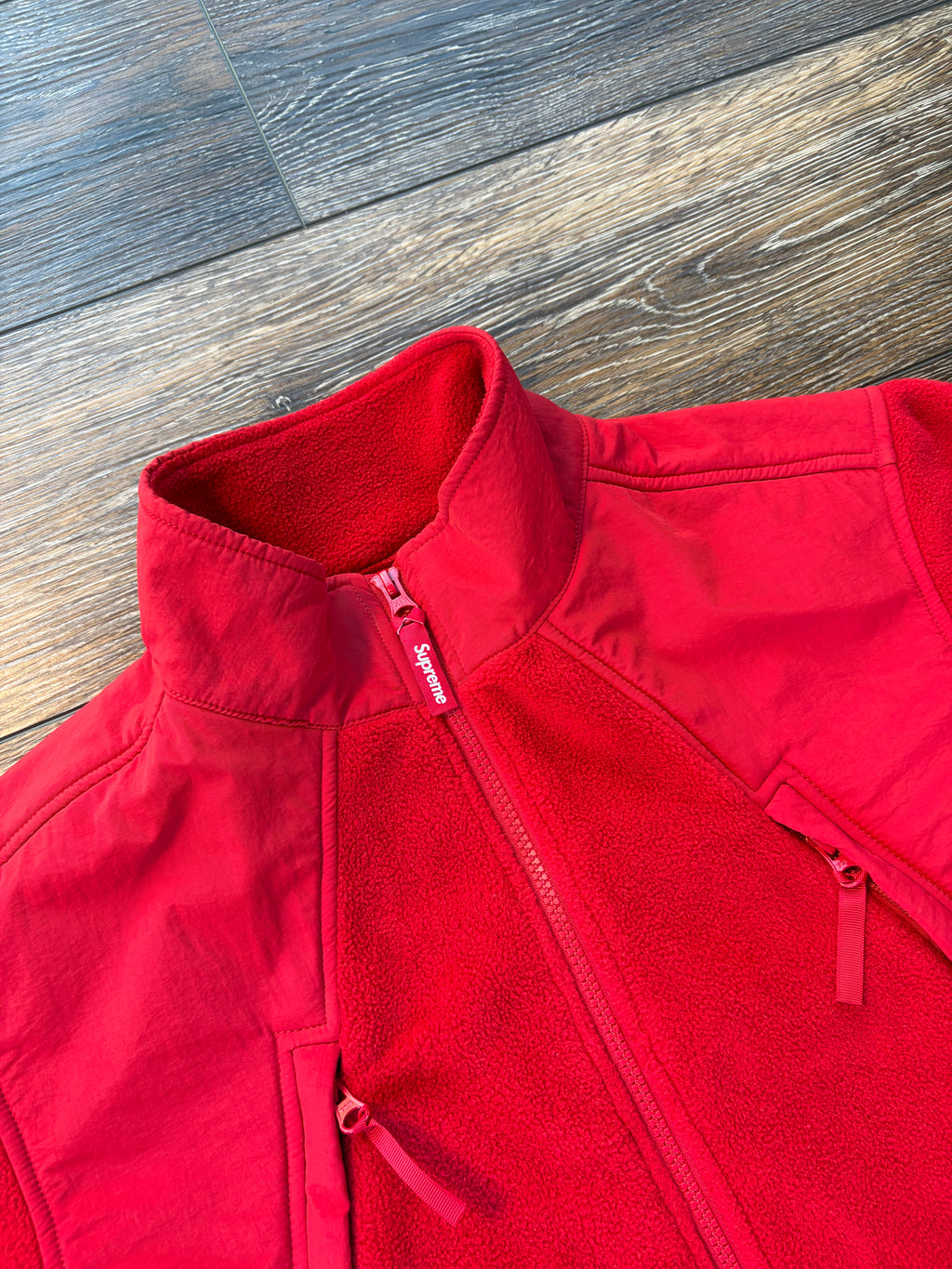 Supreme Polartec Zip Up Jacket FW18 M