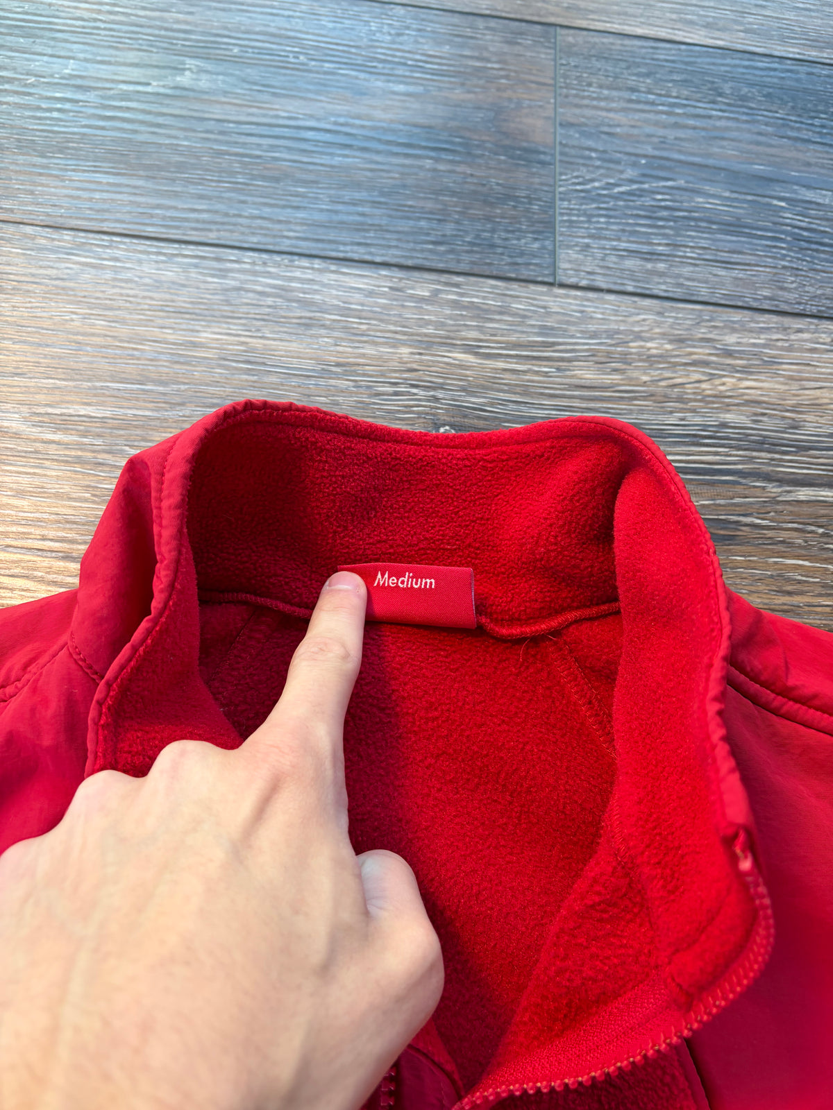 Supreme Polartec Zip Up Jacket FW18 M