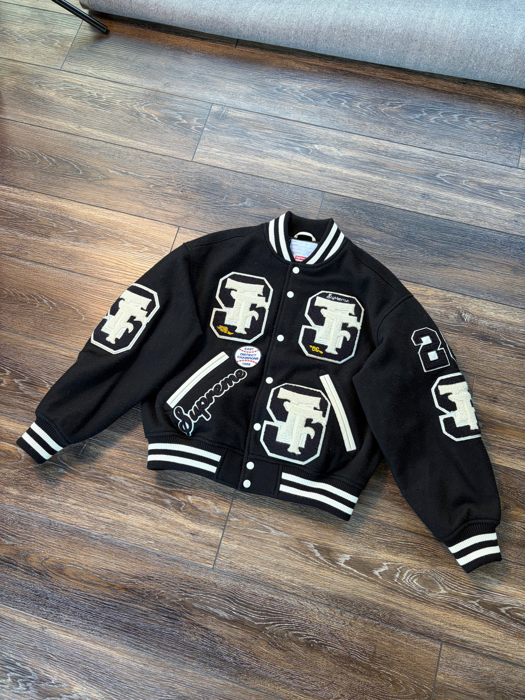 Supreme Drill Team Varsity Jacket FW25 S