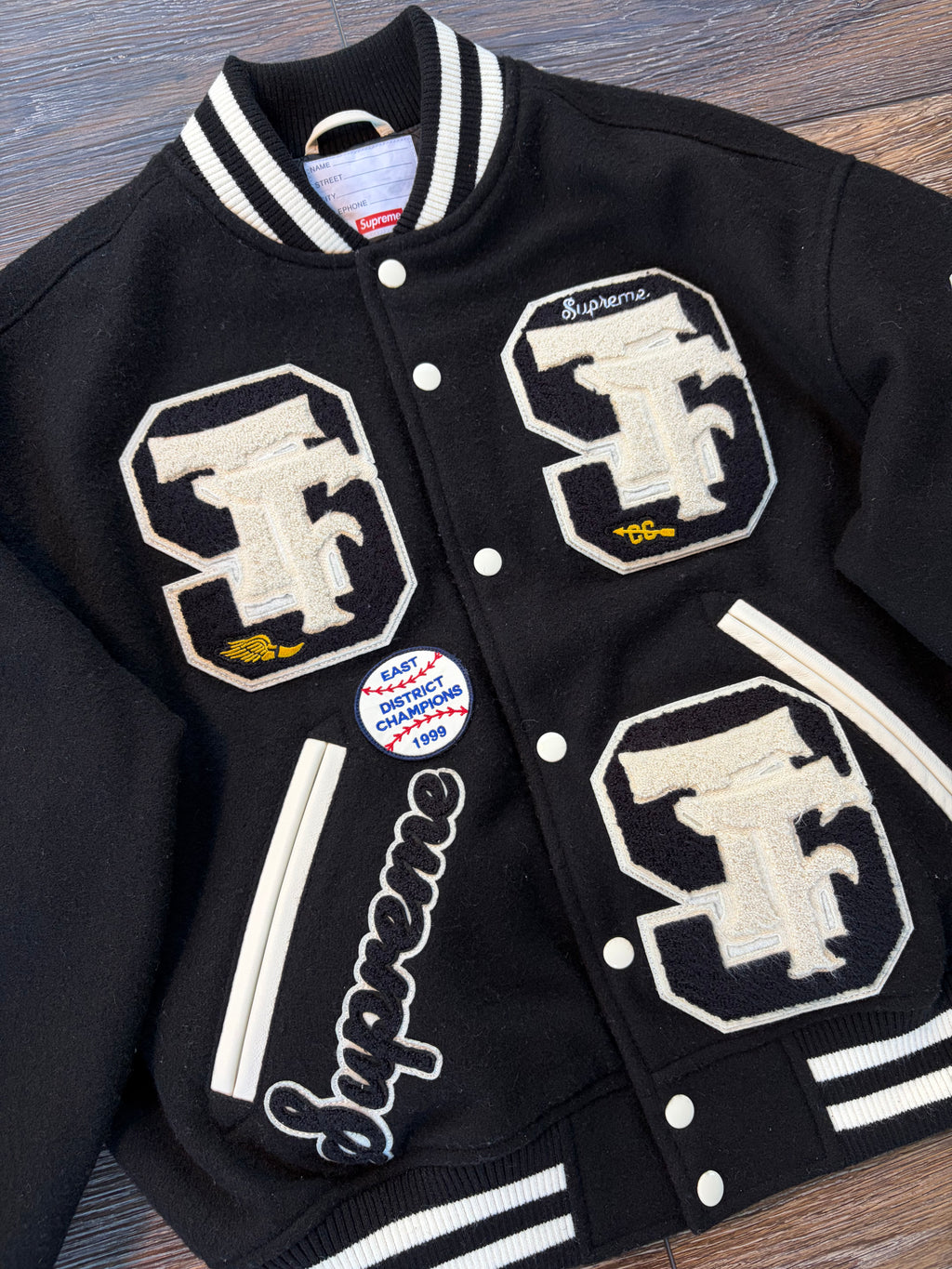 Supreme Drill Team Varsity Jacket FW25 S