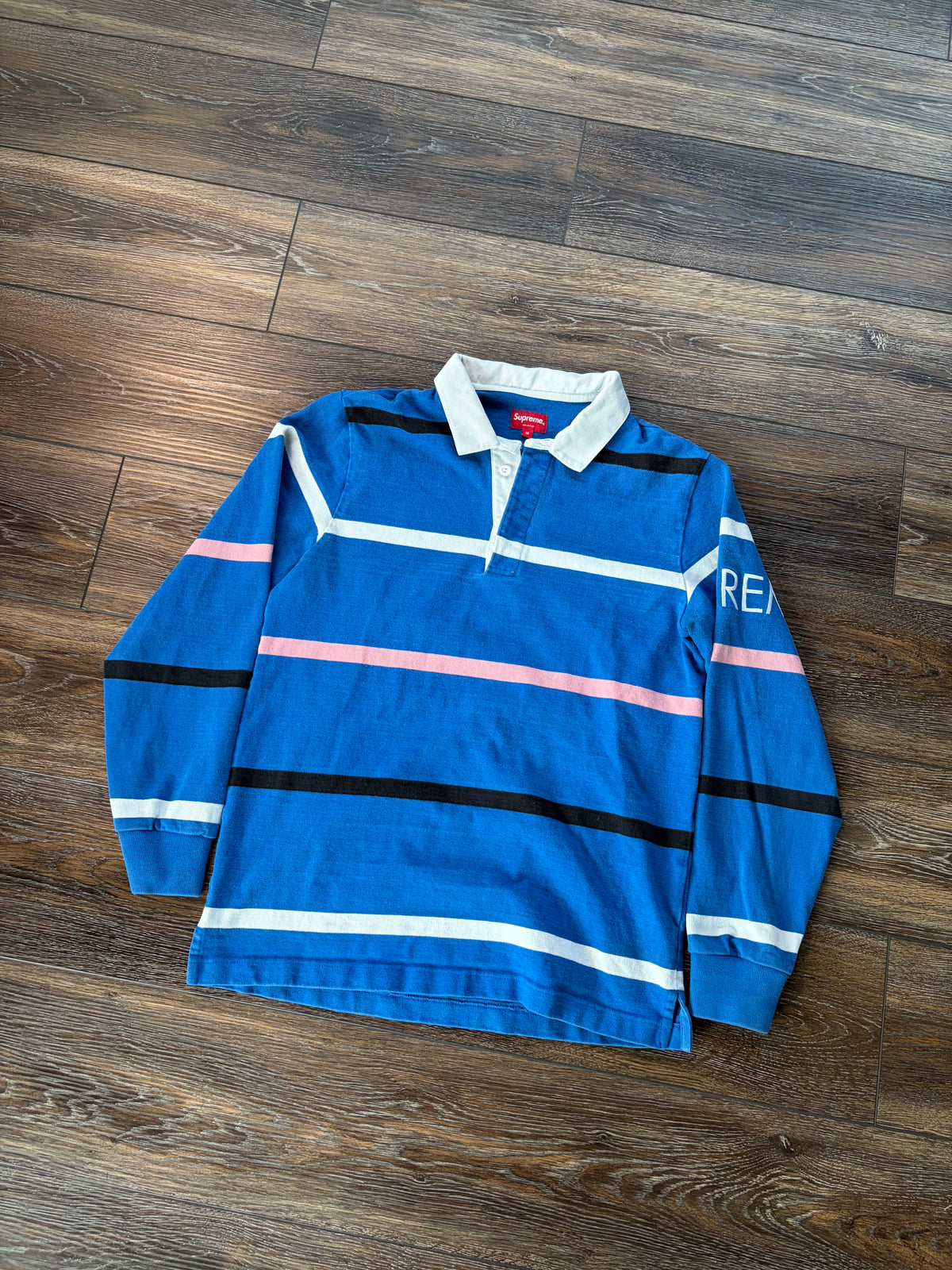 Supreme Striped Rugby FW16 M