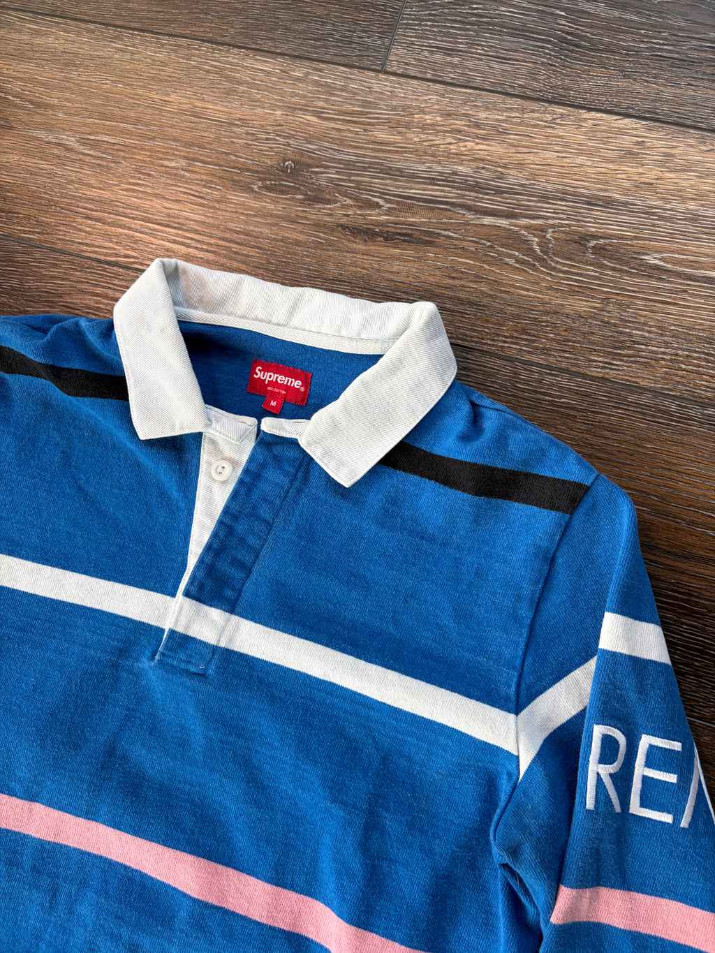 Supreme Striped Rugby FW16 M