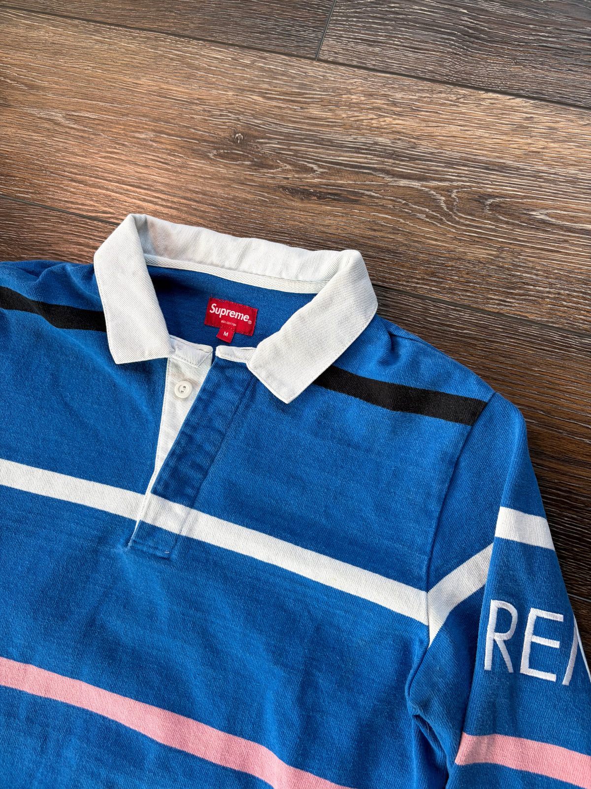 Supreme Striped Rugby FW16 M
