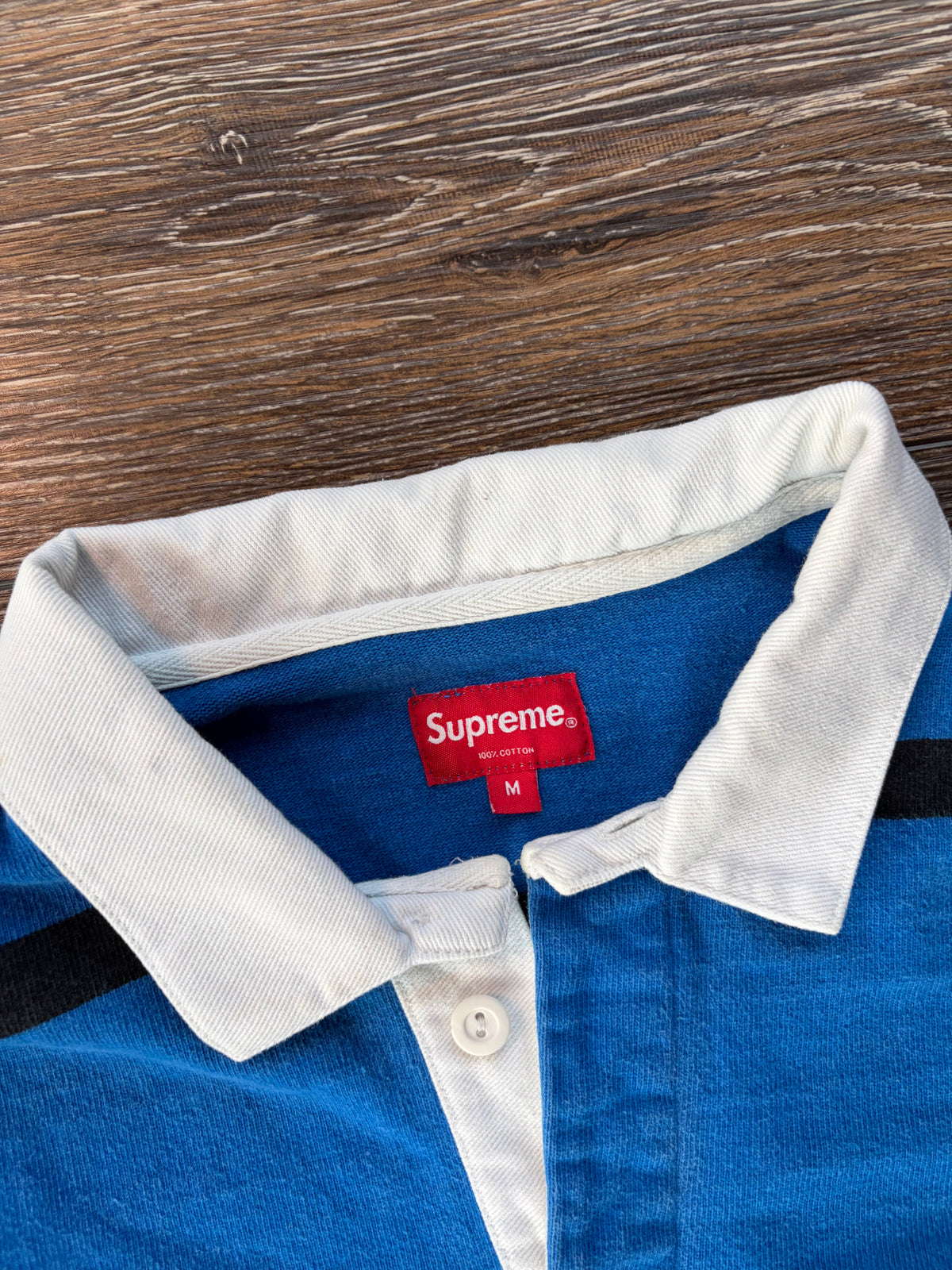Supreme Striped Rugby FW16 M