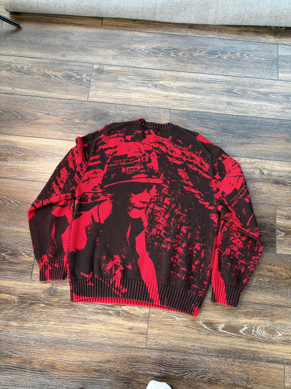 Supreme Supreme Is Love Sweater FW19 M