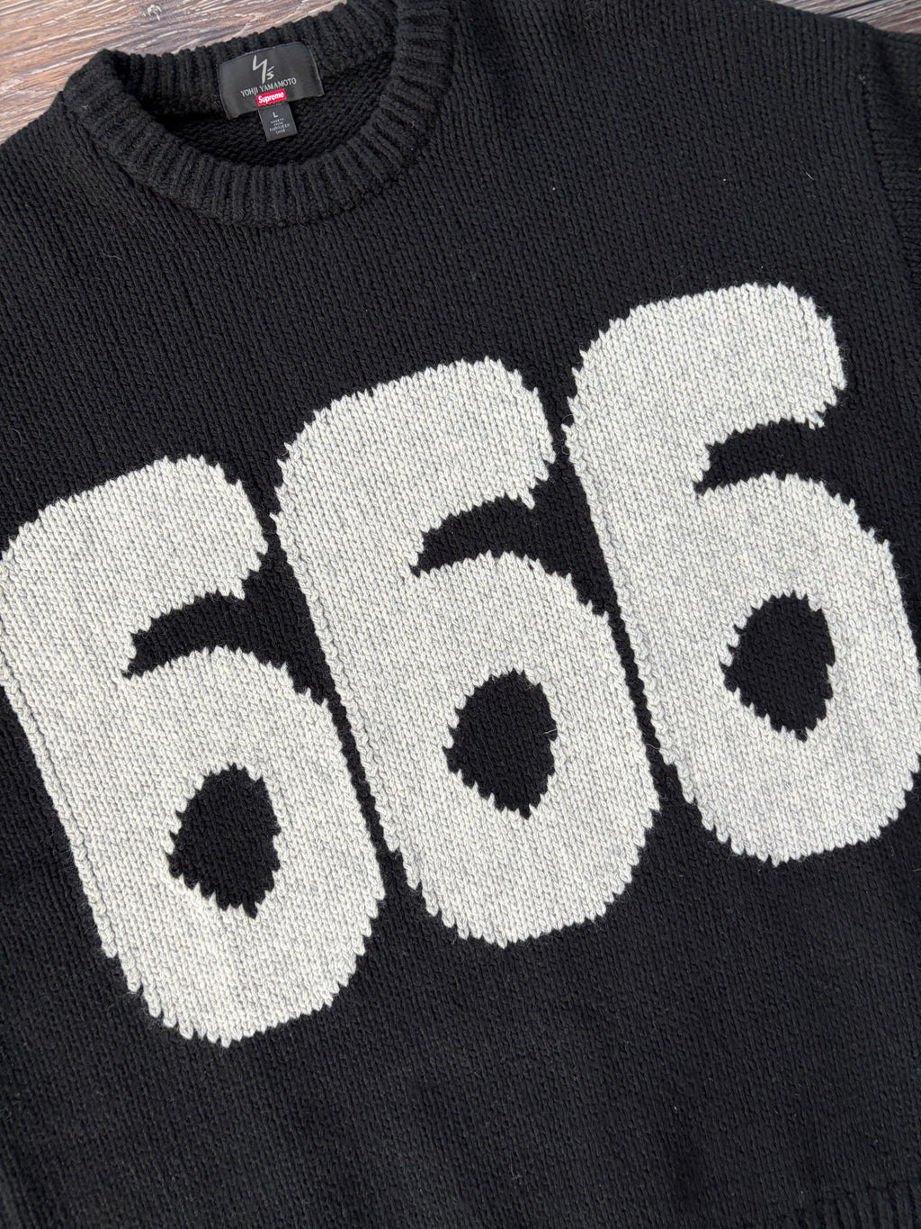 Supreme Y’s by Yohji Yamamoto Sweater FW25 L