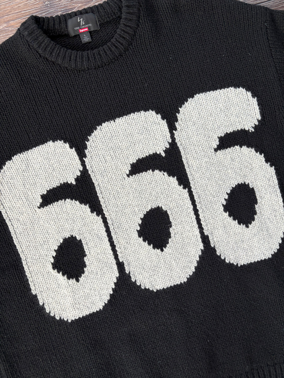 Supreme Y’s by Yohji Yamamoto Sweater FW25 L