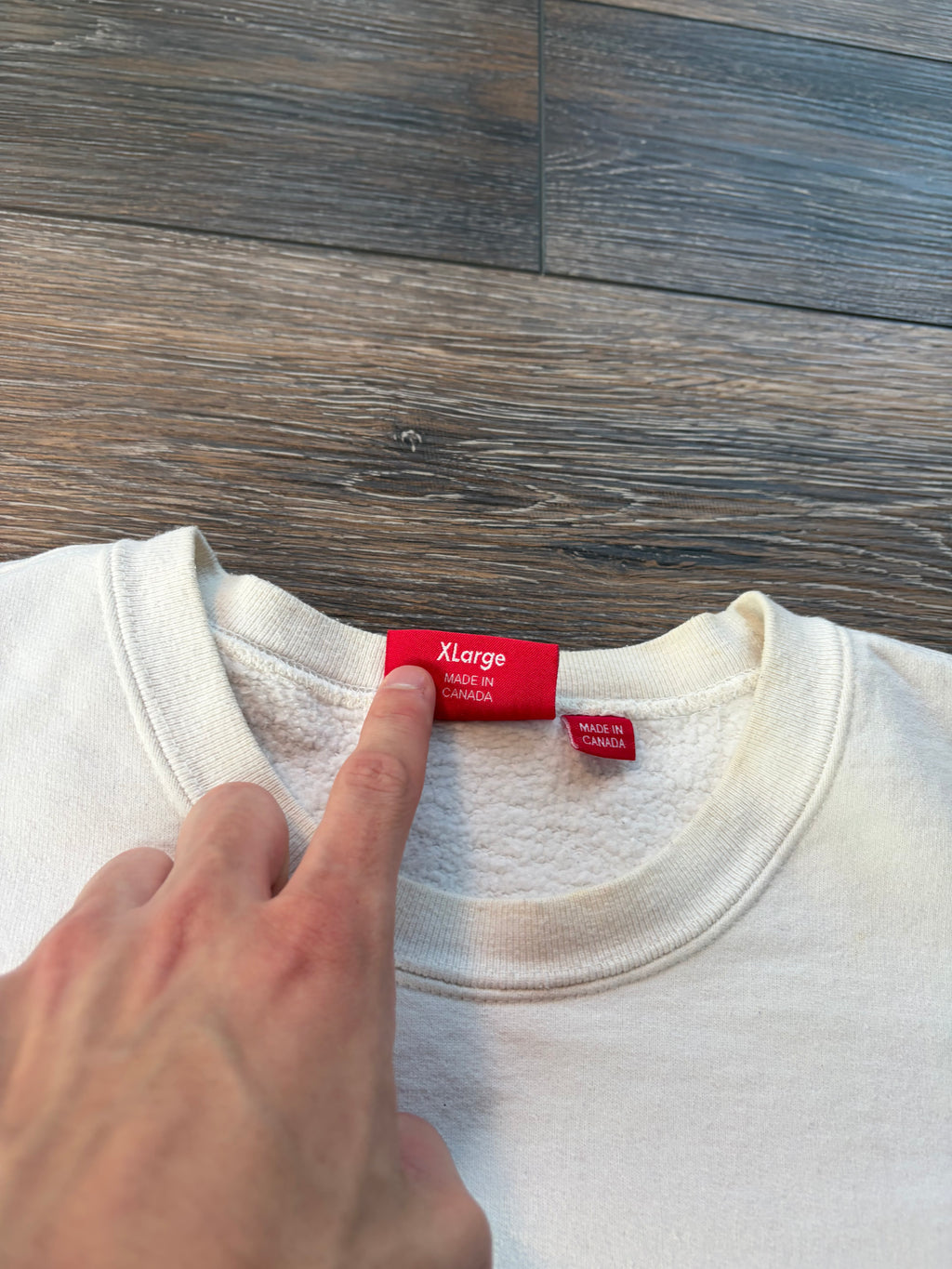 Supreme Side Logo Crewneck FW20 XL