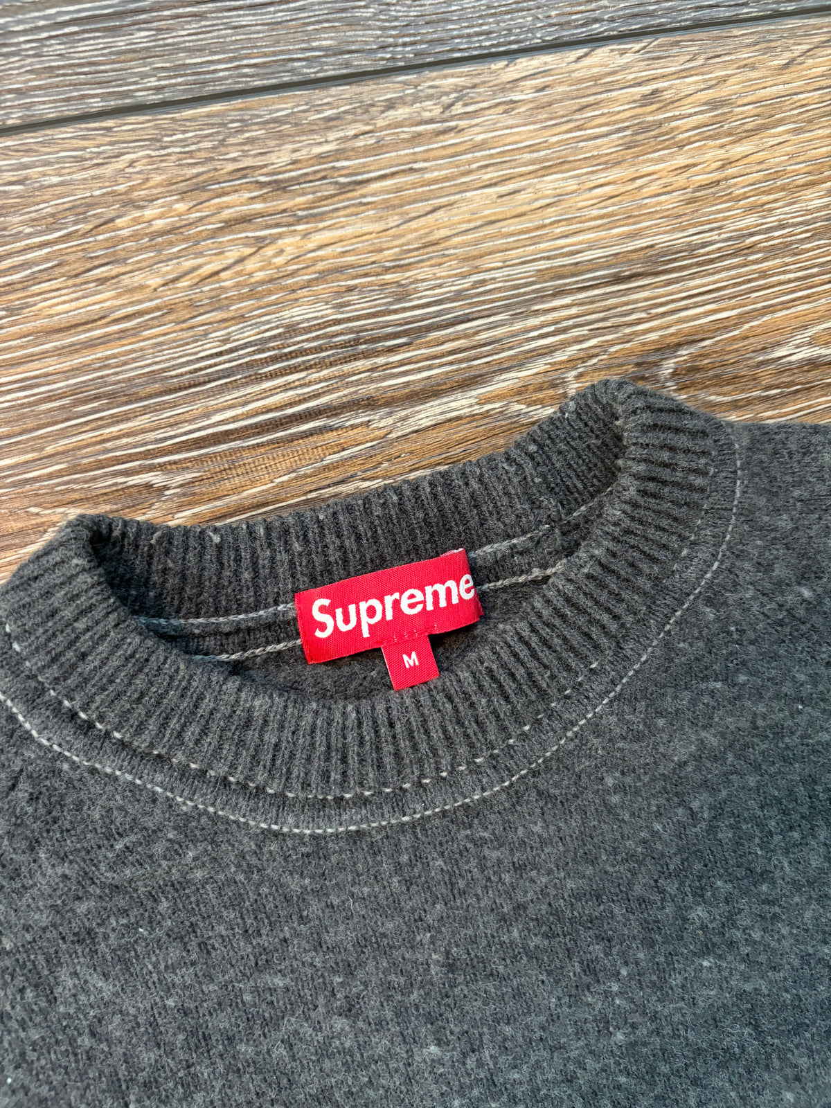 Supreme Stone Washed Sweater FW20 M
