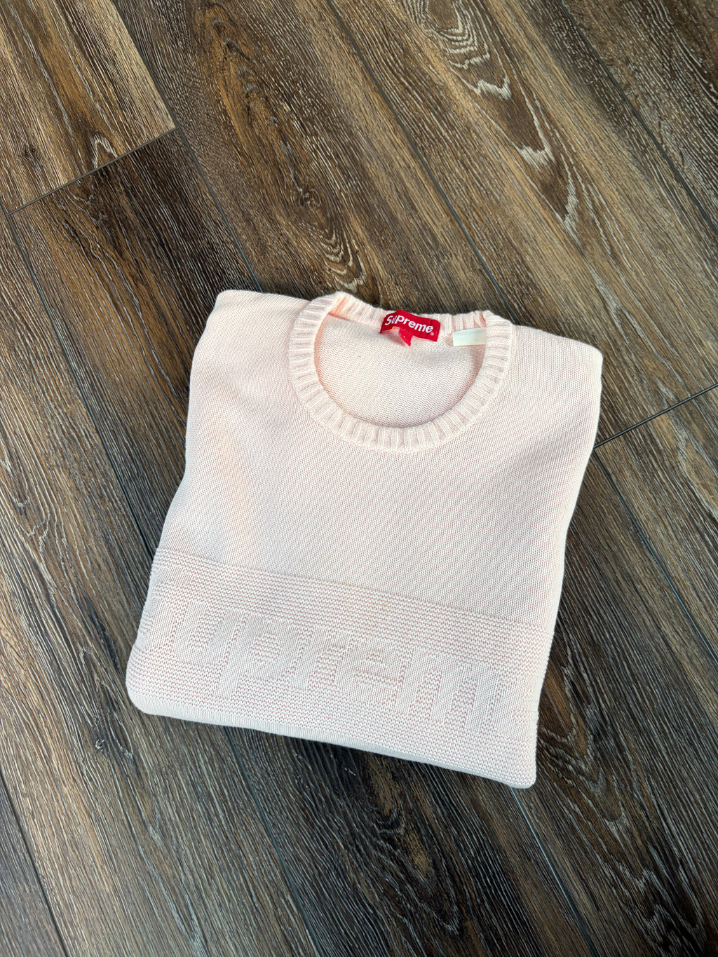 Supreme Tonal Paneled Sweater SS22 L