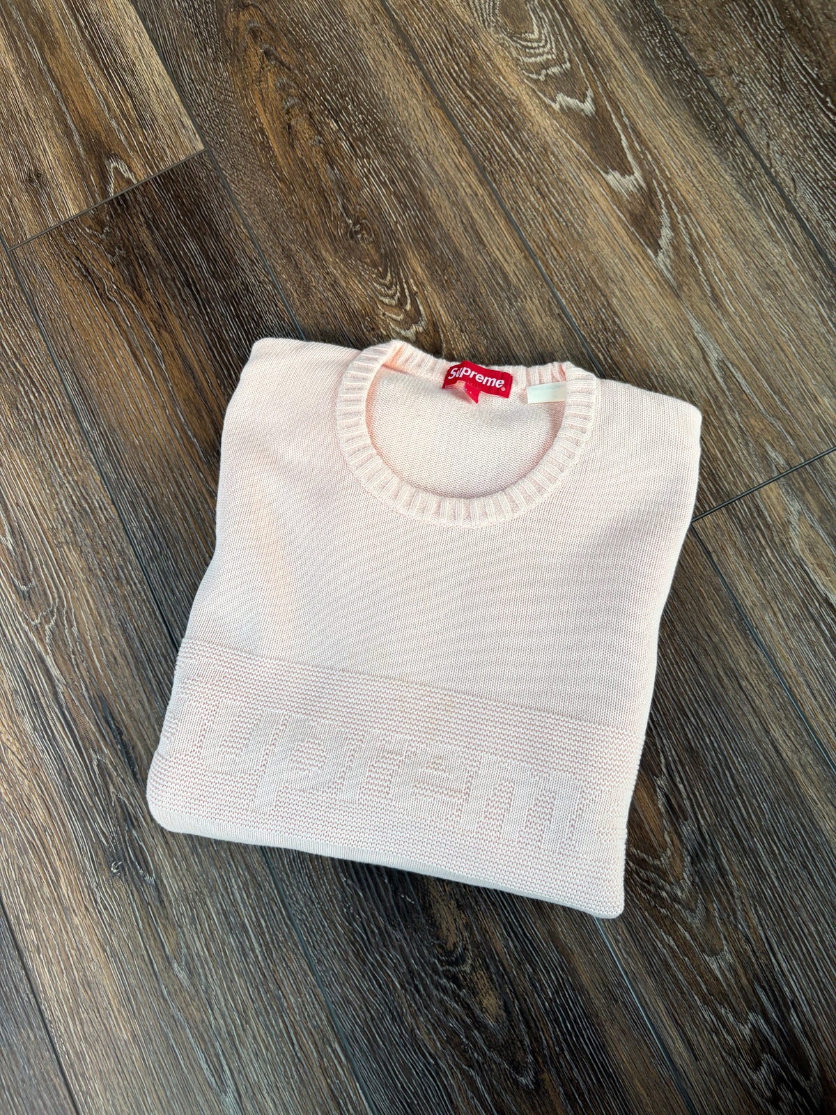 Supreme Tonal Paneled Sweater SS22 L