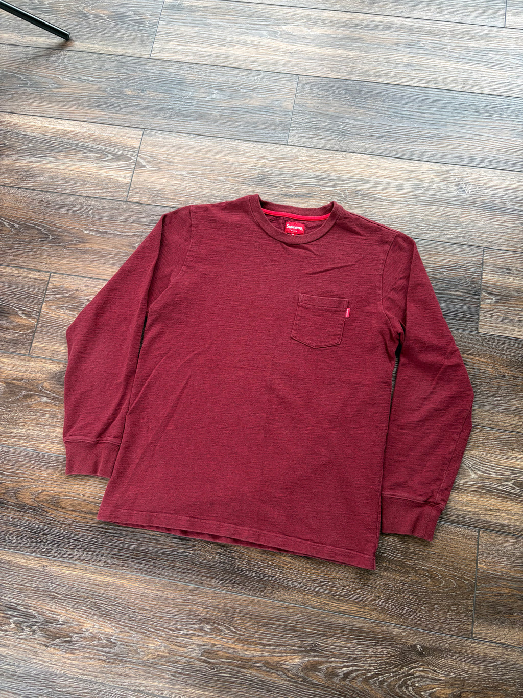 Supreme Pocket Tee L/S M