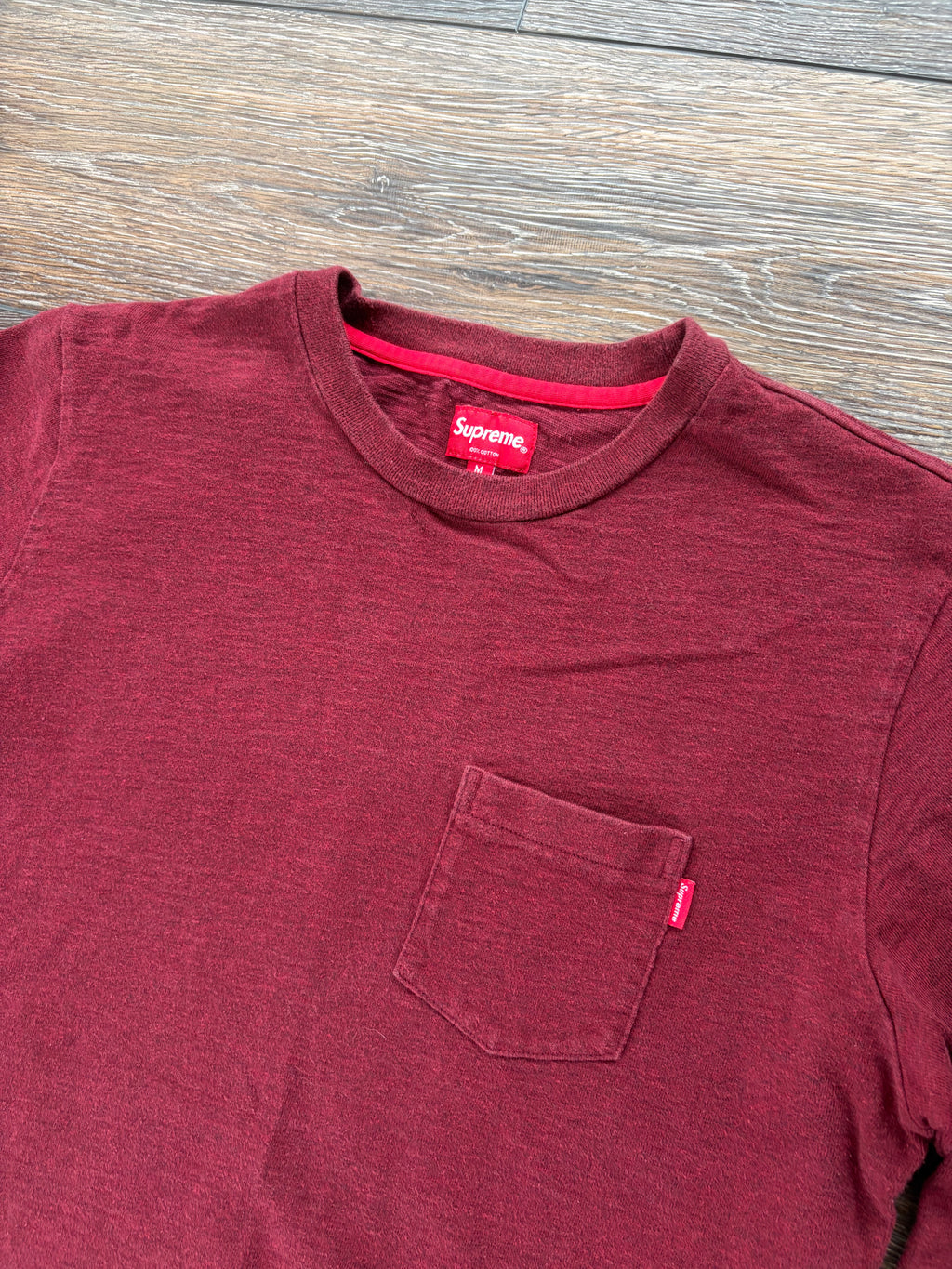 Supreme Pocket Tee L/S M