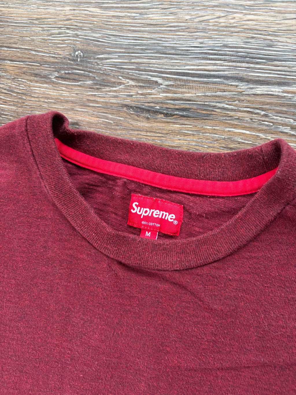 Supreme Pocket Tee L/S M