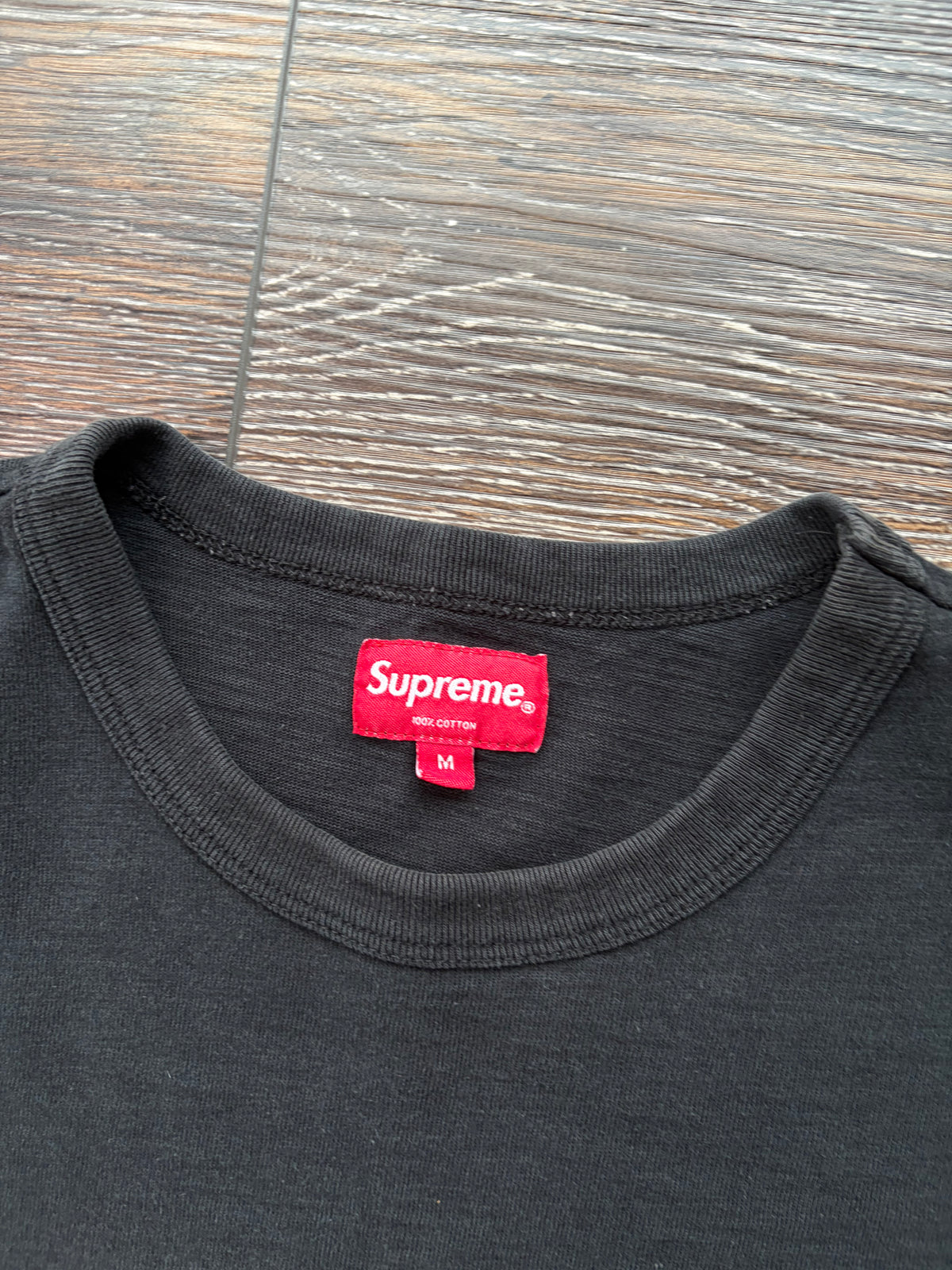 Supreme Plaid Appliqué S/S Top M